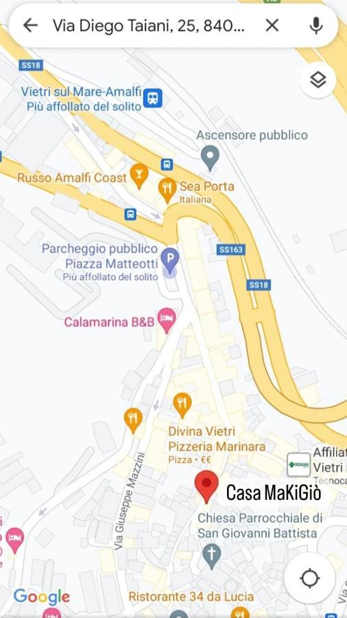 Casa MaKiGiò Vietri Exterior foto